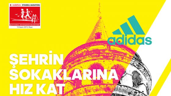 adidas, 37. Vodafone İstanbul Maratonu'nun Ana Sponsorluğunu Üstleniyor